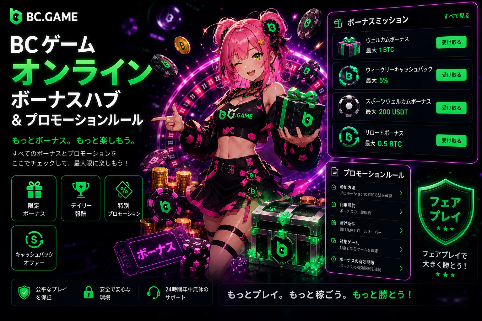 BC Game プロモコードの探し方